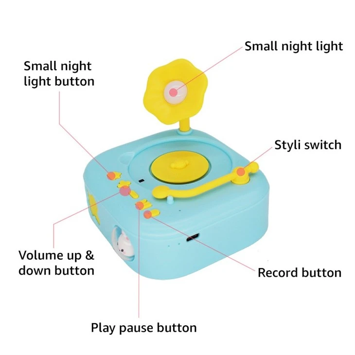Pure Mechanical Retro Story Phono | Back To The Real Children's Puzzle Experience