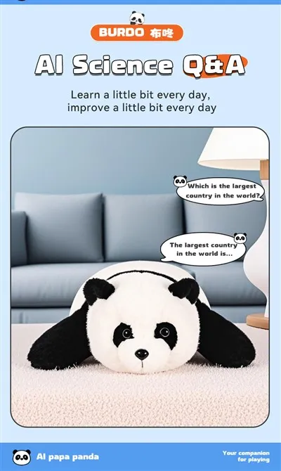 A Perfect Companion for Children - Early Education AI Panda Toy
